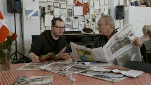 Lars von Trier und Udo Kier in "Arteholic".